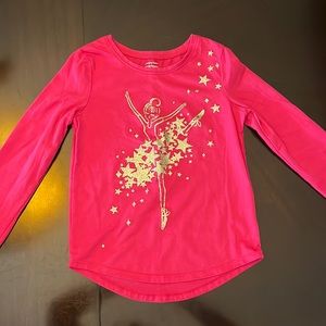 Jumping beans girls long sleeve soft tee. NWOT. Size 5
